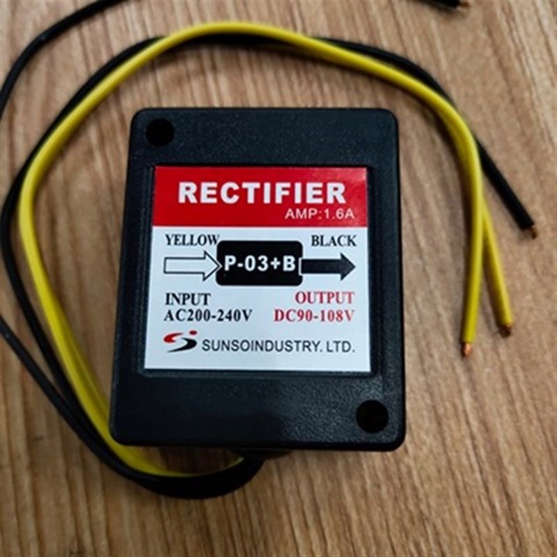 整流器 P-03+B+D-F 电机刹车整流器电源 AC200-240 DC90-108V