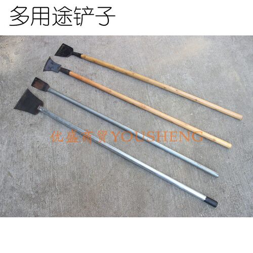 长杆铲刀铲水泥神器装修铲地面水泥的铲刀加厚型地面刮灰刀长柄铲