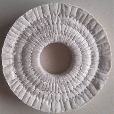 优质抛光轮 白布轮 封边机抛光轮 棉布绒布轮150180*50