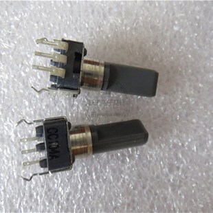 ALPS进口日本RK09型A100K单联立式调音台变频器电位器半柄长18MM