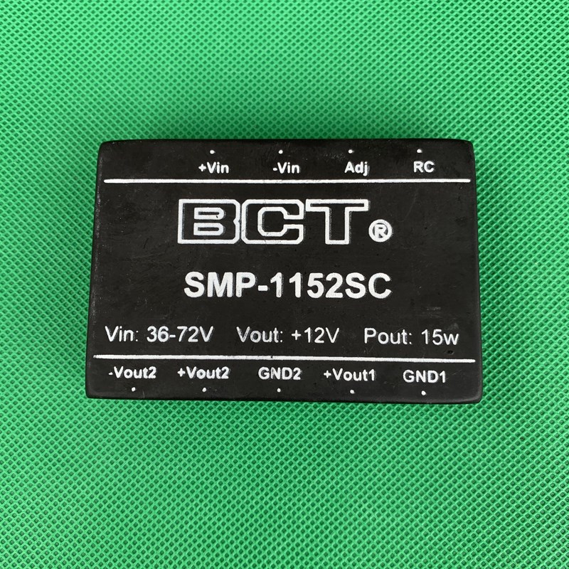 BCT SMP-1152SC 36-72V转12V 15W DC-DC 降压电源模块