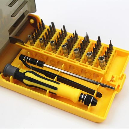 45合1 多功能笔记本螺丝刀套装 拆机起子 电脑手机维修工具组合