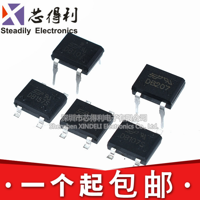 DB104S DB105S DB106S DB107S DB157S DB207S 贴片SOP4 直插DIP4