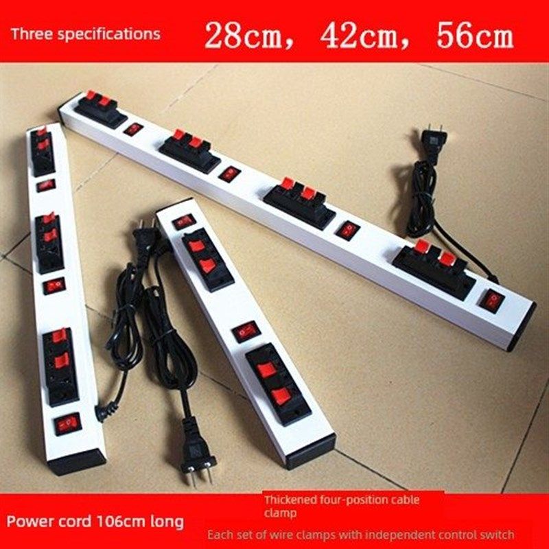 LED试灯线 老化线槽 四位加厚音箱线夹测试夹LED灯具老化条老化夹,标准件/零部件/工业耗材,输送带/传送带,淘宝优惠券,粉丝福利购,淘宝优惠卷