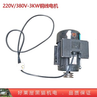 4000瓦电动机 60型泵驱动铜线四级电机超高压清洗机2.2千瓦3KW