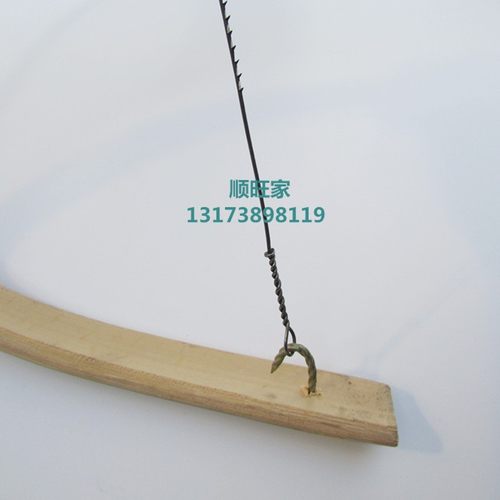 竹弓钢丝锯弓挖孔锯圆锯条小锯子手工锯线锯木工园林手动五金工具