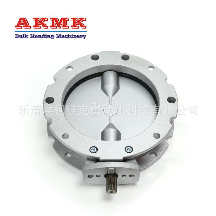 双法兰V2FS150LN下料放料粉体蝶阀筒仓放料蝶阀水泥蝶阀