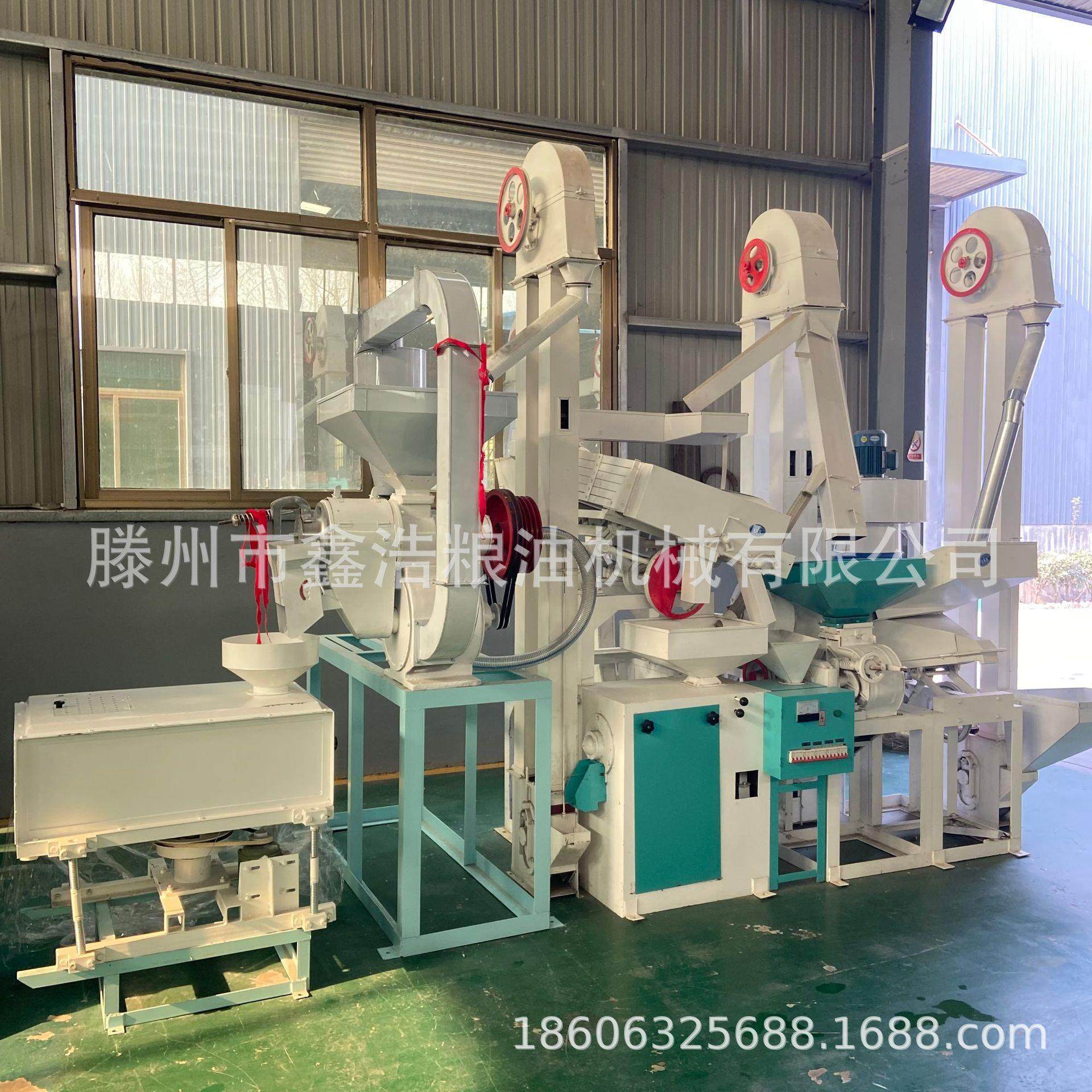 成套15吨磨米机 小型大米加工设备组合碾米机