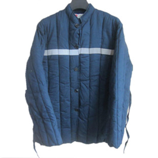 加厚蓝帆布棉衣棉裤套装老式冷库F煤矿井下工地兰劳保棉袄坎肩