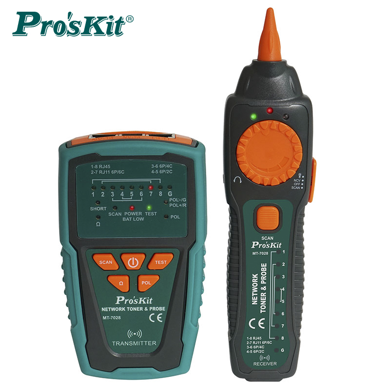 台湾宝工寻线仪测线仪寻线器查线仪测试仪网络电话查线MT-7028