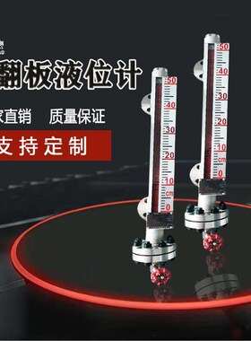 侧装磁翻板液位计水位计201/D304不锈钢锅炉水位计油位计