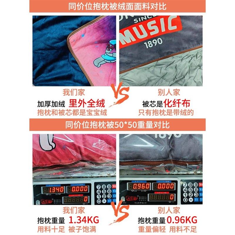 加厚汽车抱枕被子两用新款四季通用车载多功能靠枕靠背车内折叠被