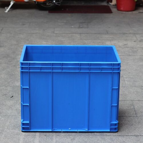 eu4644物流周转箱600*400*450养殖箱搬运箱加U厚工业塑料成品箱