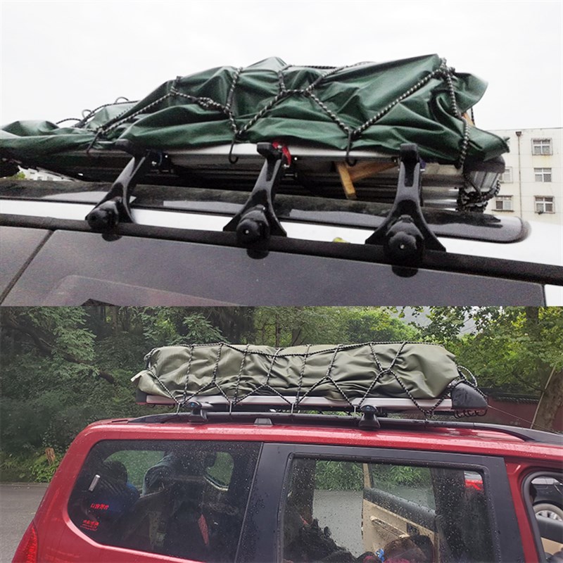 车载行李a绳汽车行李架网越野车顶框网兜行李固定网罩网绳绑带装