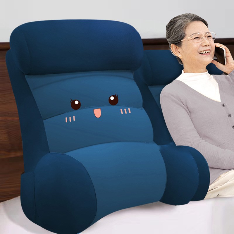 床头2024软包大靠背新款瘫痪y神器沙发卧床靠垫床上护腰老年人靠