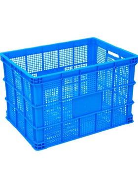 长方形加b厚大号755塑料周转筐塑胶框 货物工业快递蔬菜配送筐