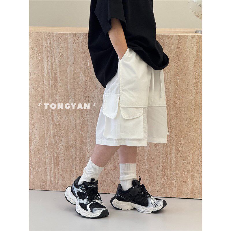 男童运动鞋2025夏季新款做旧老爹鞋单网透L气童鞋厚底儿童鞋跑步