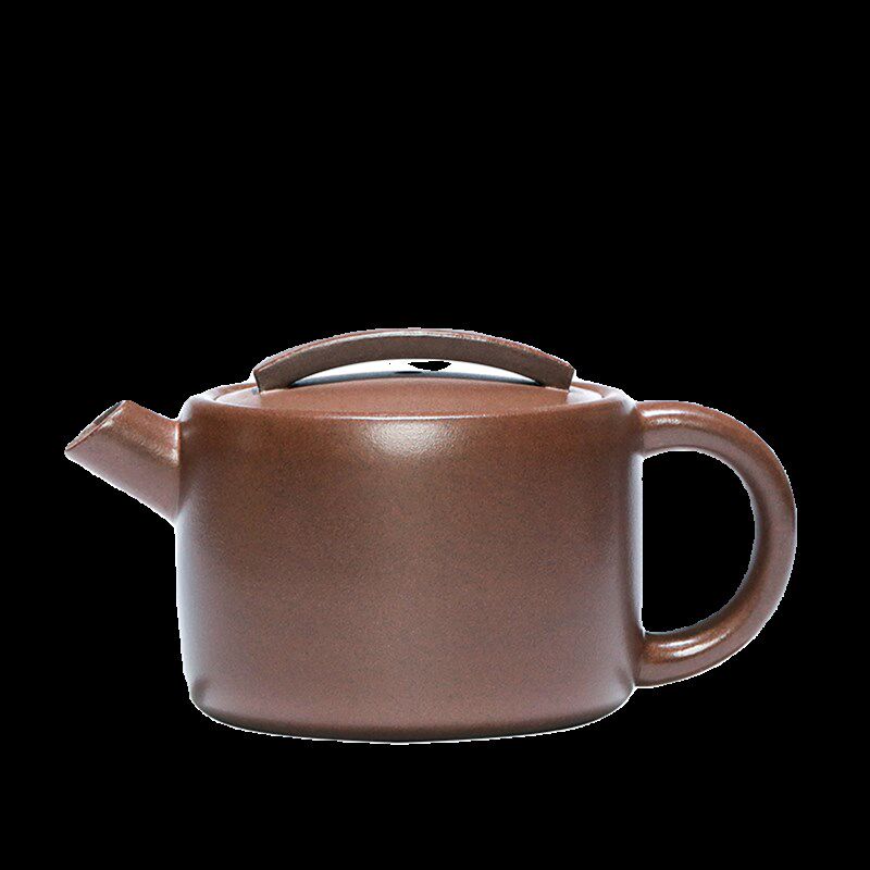 原矿底槽清紫砂壶茶具茶壶纯全手C工大口宽口汉瓦炮嘴单壶功夫泡
