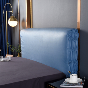 2021b年夏季 皮床靠背罩全包防尘罩简约弹力床头套罩皮质床头 新款