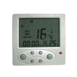 温控器AC808中央空调面板三速开关可调液晶显示温控thermostat