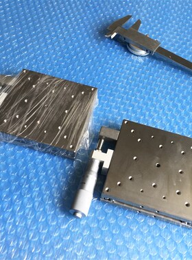 米思米XSG100 BSS16-100高精度X轴XY轴不锈钢微调位移平台