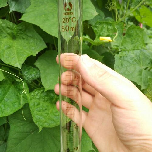 刻度卷口刻度试管 玻璃试管 A级50ml刻度试管 带刻度试管