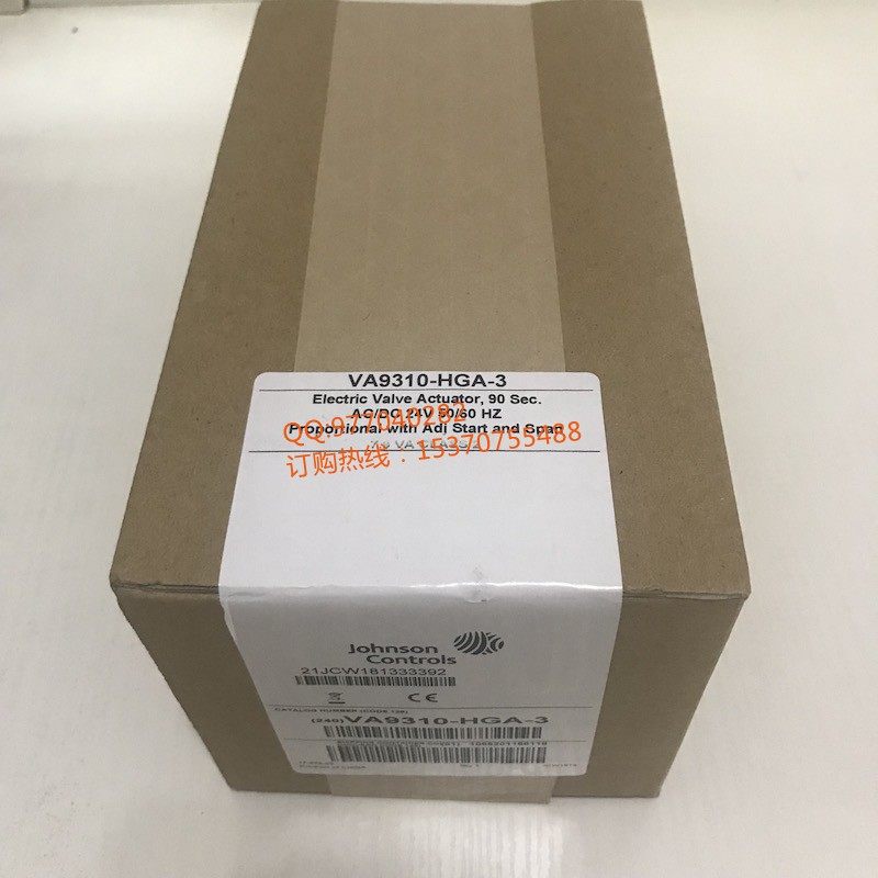 原装江森Johnson Controls调节型电动阀门执行器VA9310-HGA-3现货