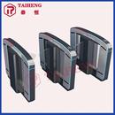 翼闸316不锈钢烤漆闸机智能考勤人行通道闸一卡通门禁电动翼门