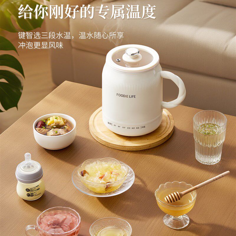 一人电煮杯热奶杯热牛奶神u器办公室加热烧水杯养生杯多功能电炖