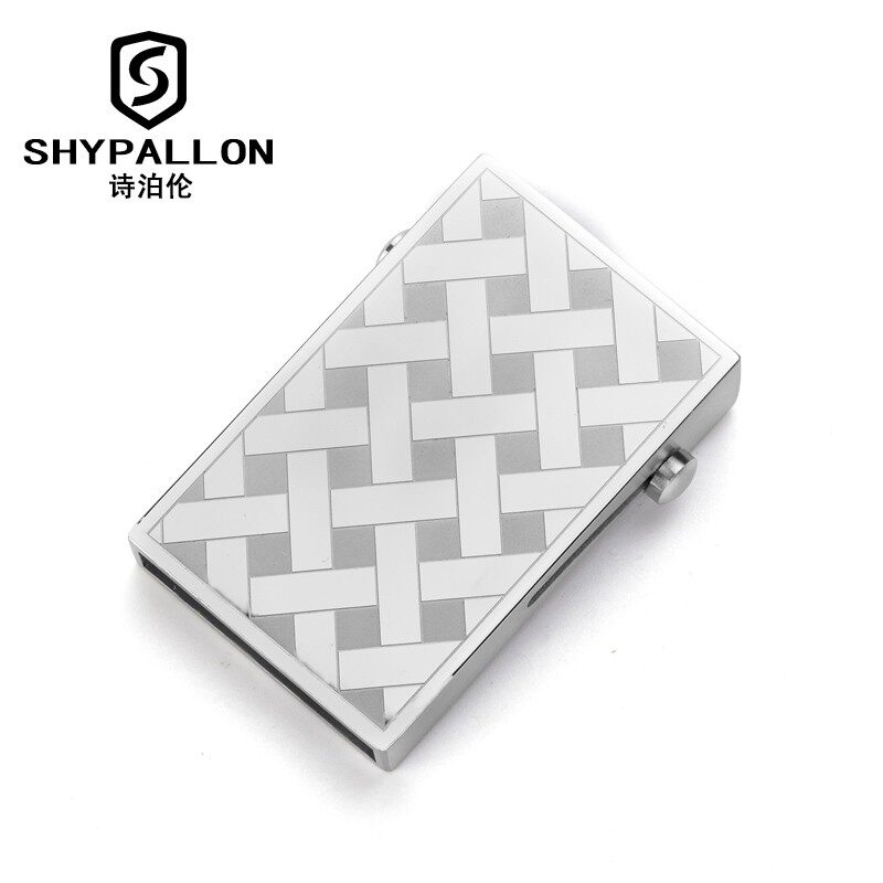 皮带扣男316不锈钢滚轴扣头4.0cm裤带头皮带卡扣配件年轻人腰带头