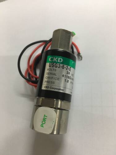 现货CKD电磁阀USG3-6-2/1-E/D全新原装真品DC24当天发货