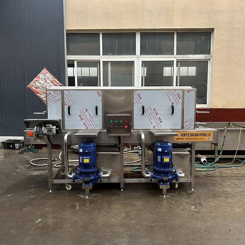 配送中心海鲜周转筐清洗机鸡蛋盘全自动洗筐机小龙虾清洗设备