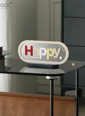 EOG得闲饮茶网红办公桌面摆件客厅玄L关电视柜轻奢高档装饰品