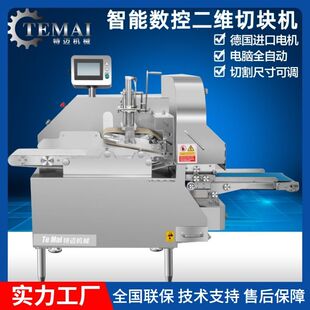 商用三文鱼二维切片机 大型屠宰场野猪肉切块机 切割尺寸可调整