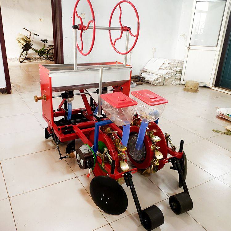 双垄四行花生播种机农用高粱点播机新型花生覆膜精播机玉米覆膜机,农机/农具/农膜,播种栽苗器/地膜机,淘宝优惠券,粉丝福利购,淘宝优惠卷