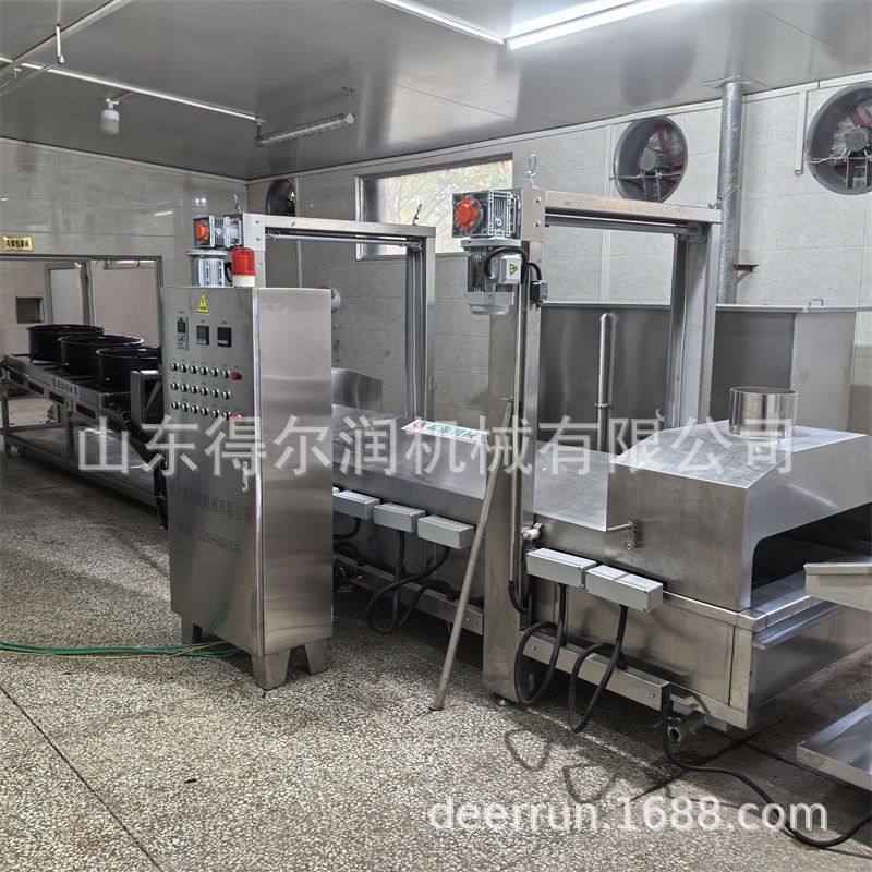 800kg/h小龙虾油炸生产线 香酥螃蟹油炸机 厂房设计布局 速冻包装,清洗/食品/商业设备,炸炉/油炸机,淘宝优惠券,粉丝福利购,淘宝优惠卷