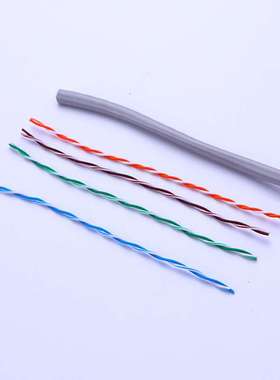 A500灰色 厂家  超5类网线 非屏蔽 UTP5E 双绞线 POE 足300m