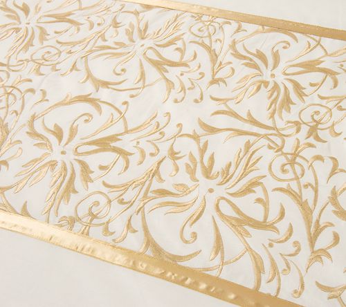 外贸全棉纯棉刺绣绣花欧式简约1.8m2.0m床上用品双人被套四件套