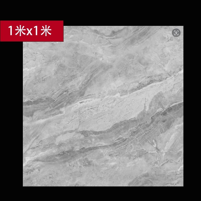 1米X1米通体大理石瓷砖灰色客厅地砖1米防滑黄色地N板砖1000X1000