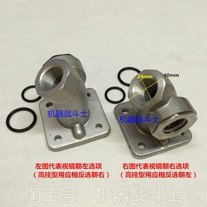 江阴富仁毫升3/4或o称6分尺寸侧面单眼视油器(镜面有朝左和右)