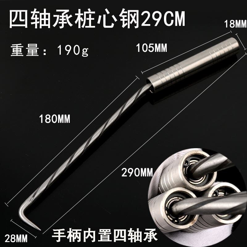 不锈钢钩加长扎钢筋的钢筋沟绑钩器G工地扎丝高品质建筑工细手柄