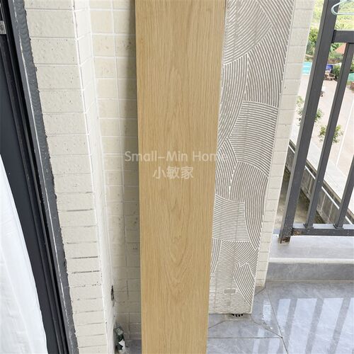 小敏家 日式仿实木纹砖200x1200 现代客厅卧室地砖V全瓷直边木瓷