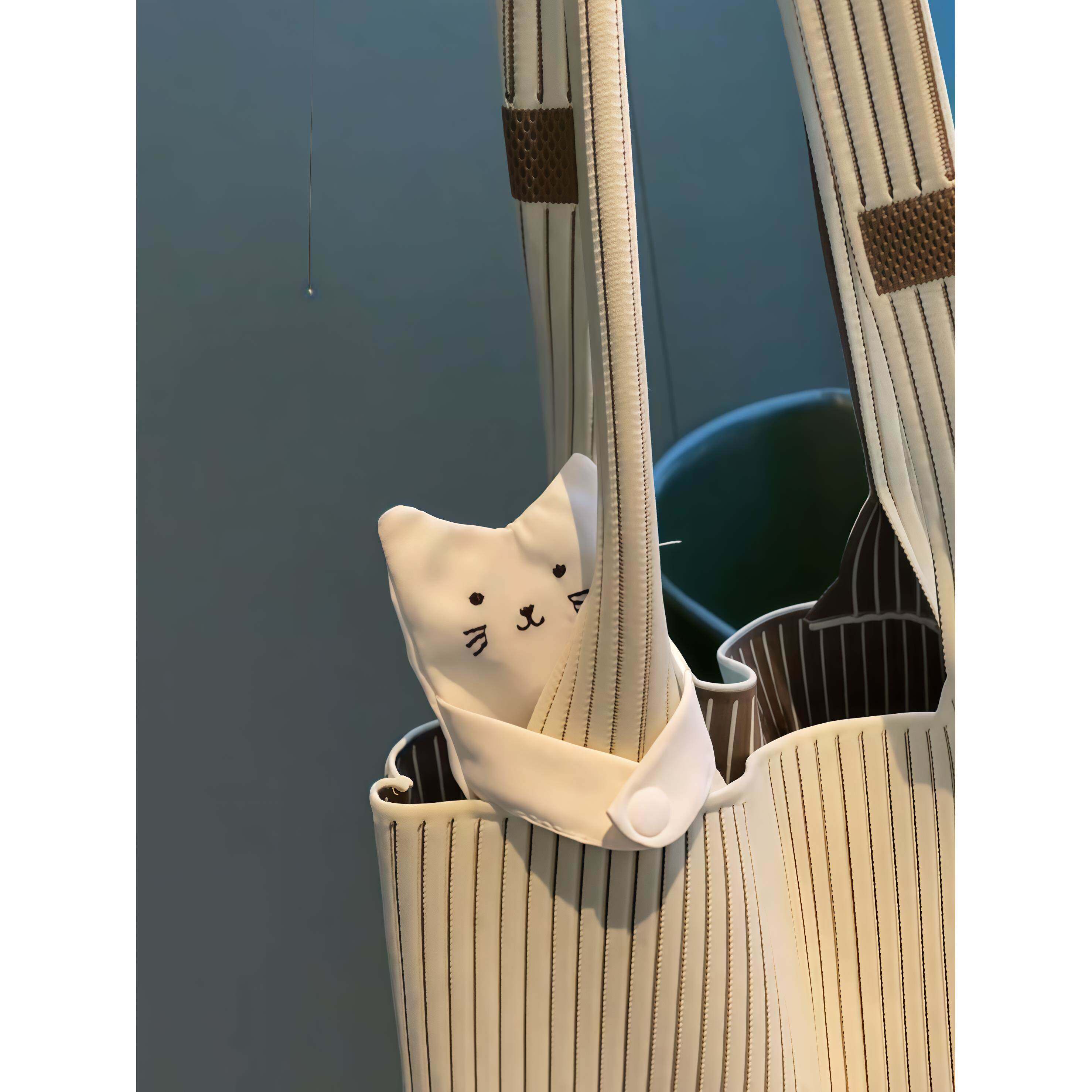 眼镜盒防压眼镜包钥匙扣背包书包挂饰小玩偶猫咪挂件带拉炼眼镜盒