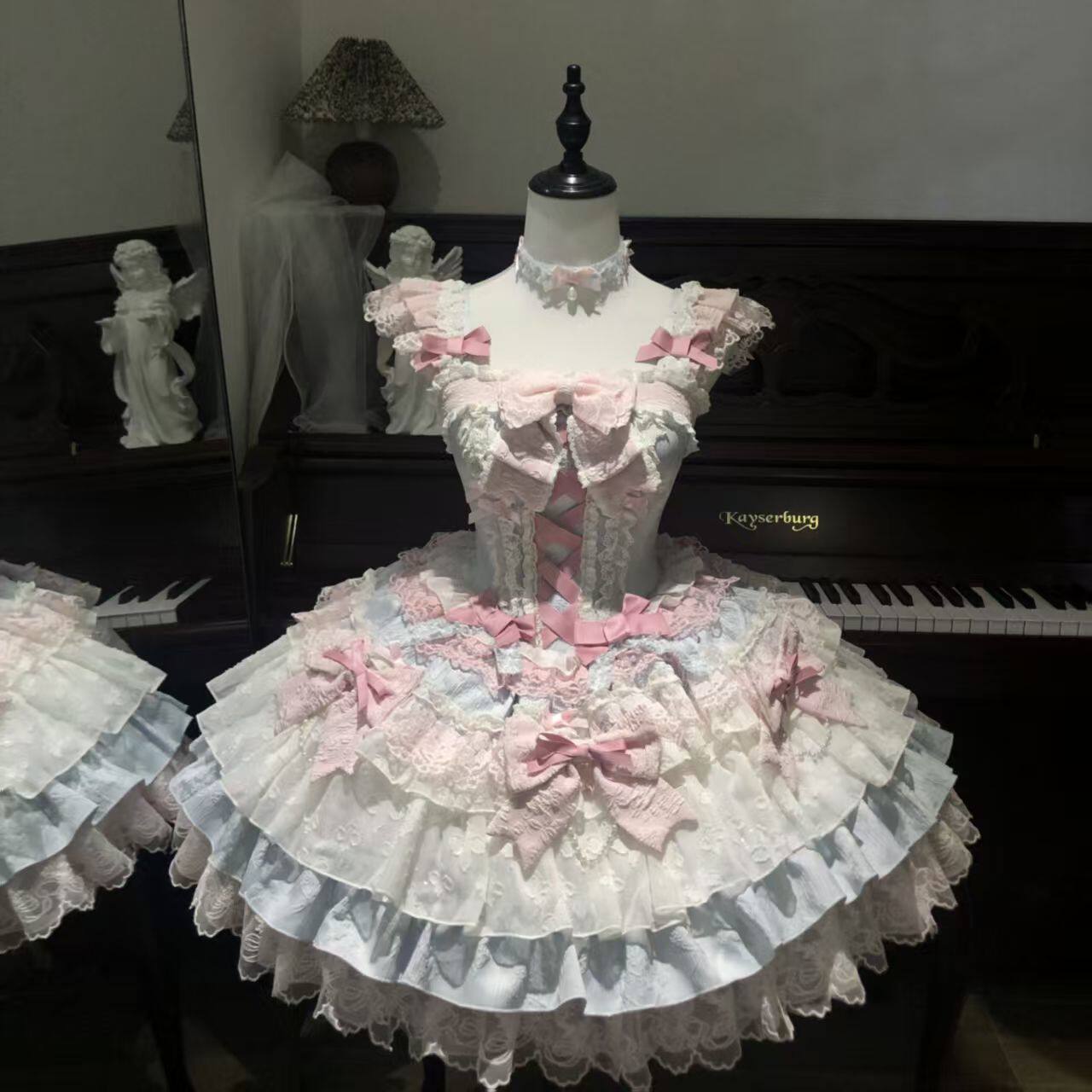 蜜糖甜塔洛丽塔甜美公主裙Lolita