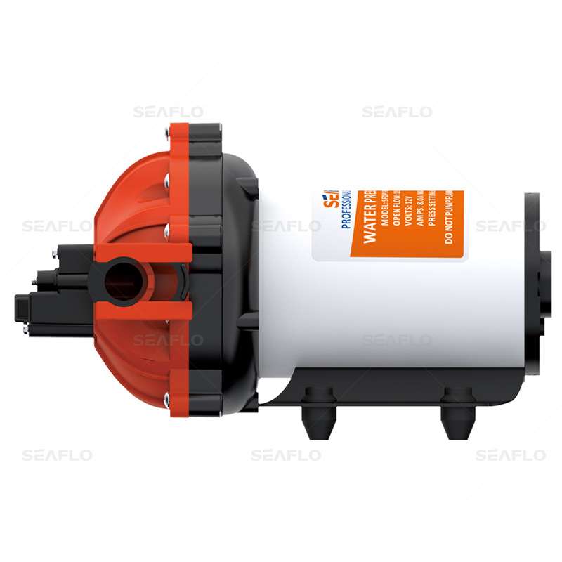 seaflo直流电动增压泵微型隔膜泵高压清洁赛福乐环卫清扫车洒水泵