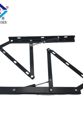 小床箱铰 黑色床箱升举器 贵妃椅支撑架 折叠M升降 储物架C15-1