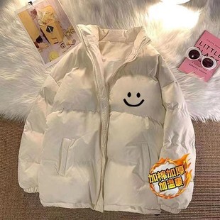 女童冬季羽绒棉服2024新款加厚外套保暖女孩初中学生百搭面包服潮