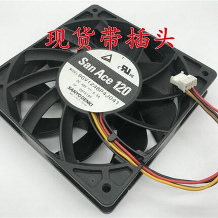 正品Sanyo三洋9GV1248P4J041/051 48V 0.5A 12025 12CM工控机风扇