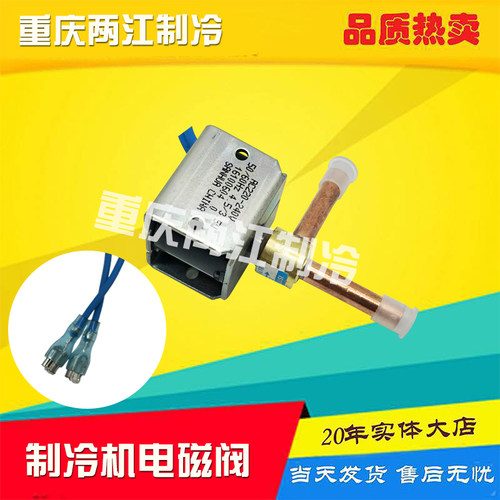 制冷设备 制冰机除霜化冰二通电磁阀FDF-2A电磁阀线圈220V/6W