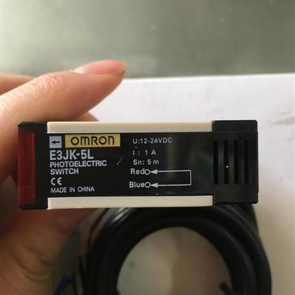 光电开关E3JK-5DM2  5LDC12-24V2M对射开关